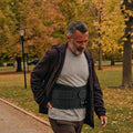 Cordless, Wearable Lower Back Massager | Heating Pad for Back Pain Relief